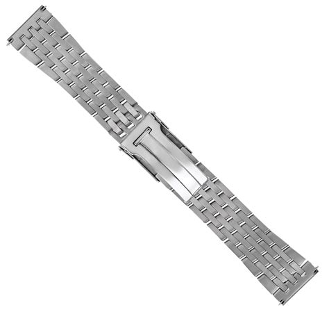 24mm pilot watch band bracelet for breitling 7 link navitimer|Ewatchparts 24MM PILOT WATCH BAND BRACELET .